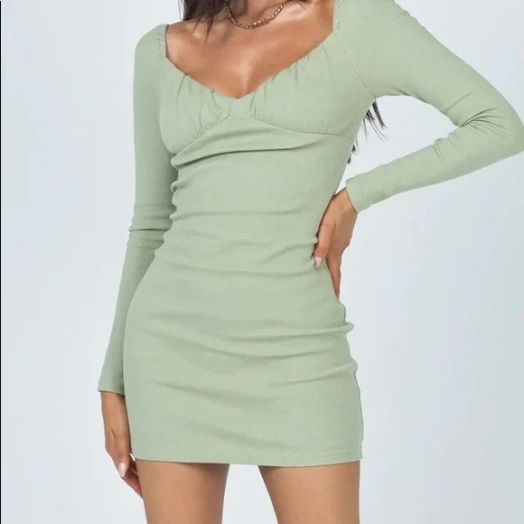 green mini dress princess polly Mes Dress - Paloma Wool
